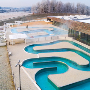 2017-12-19 aerofotografia aqa basen europa geotermia lidzbark lotnicze mazurskie mazury park poland szron termy warmia warminski warminskie warminsko wodny woj. warm-maz wojciech wojcik www.fotowojcik.pl z lotu ptaka zima  2017121912